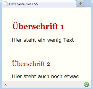 Erstes Beispiel