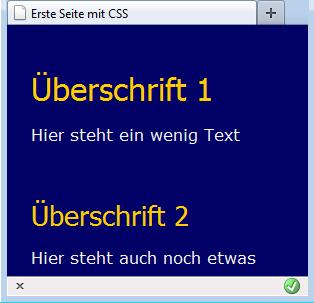 Erstes Beispiel