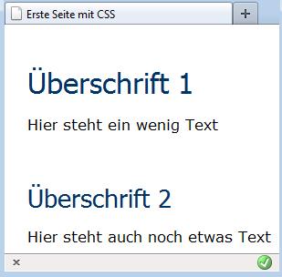 Erstes Beispiel